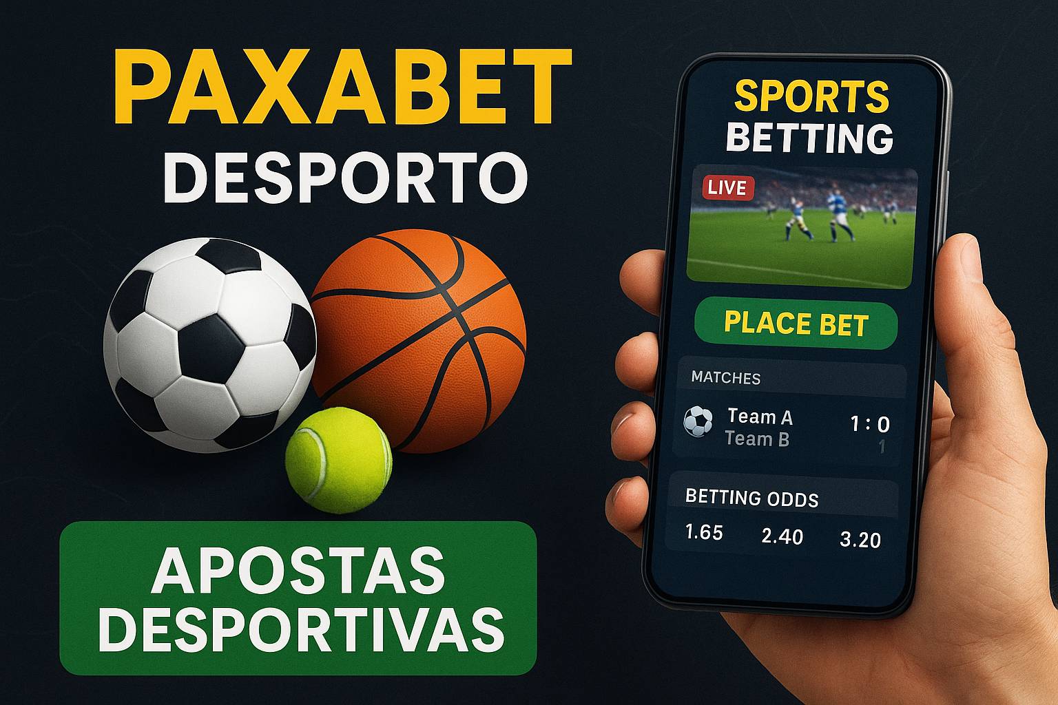 Aposte em apostas esportivas no cassino online PAXABET
