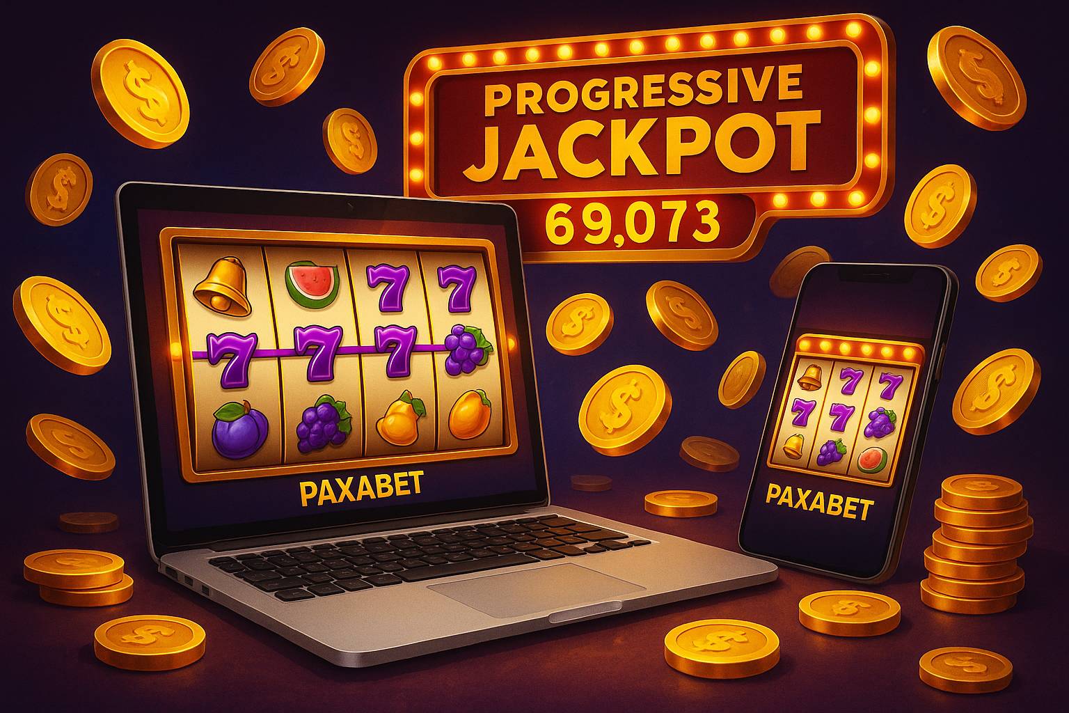 Jogos de Slot no Casino Online PAXABET
