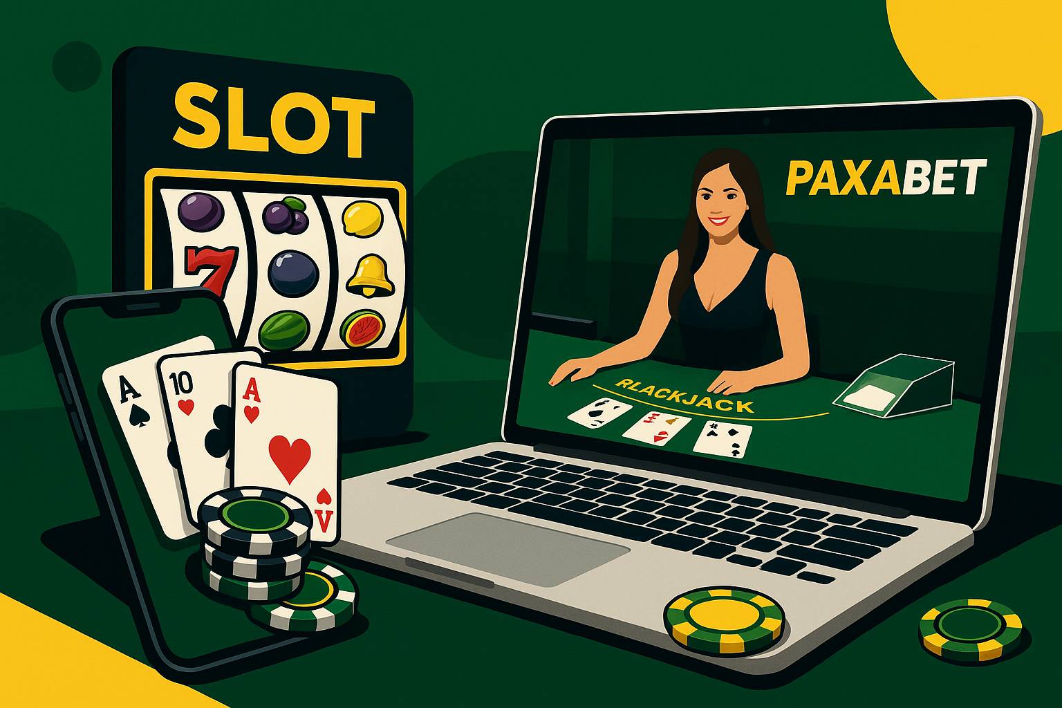 Jogos de cassino online PAXABET