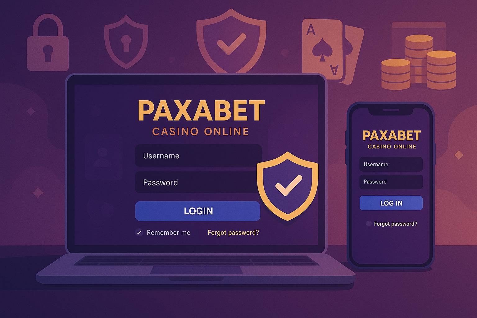 Login no Cassino PAXABET